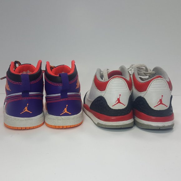 Air Jordan 1 and jordan 3 size 9c - Picture 4 of 13